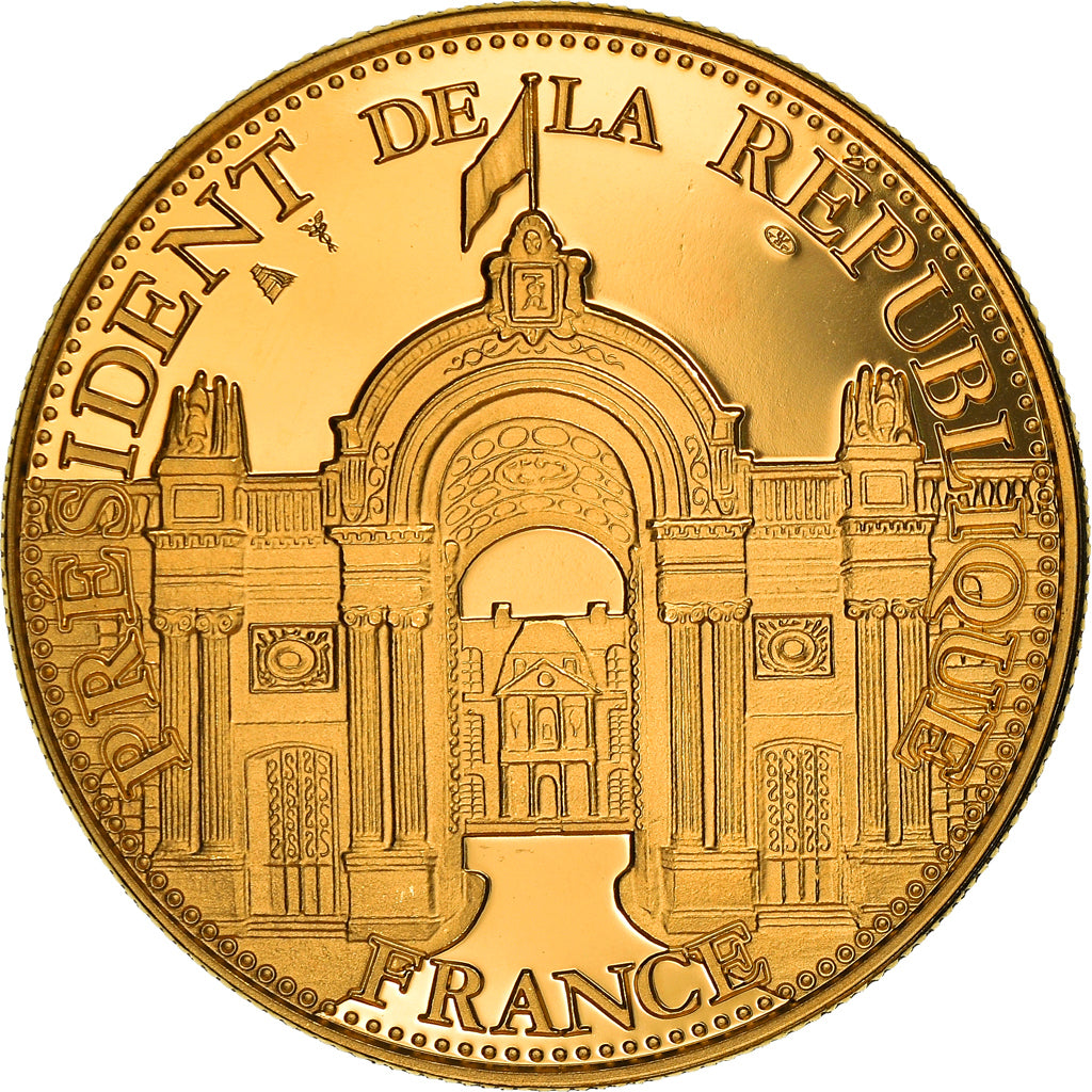 France, Médaille, Vincent Auriol, Président de la République, Politics, FDC