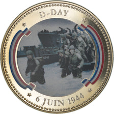 France, Medal, Seconde Guerre Mondiale, D-Day, WAR, MS(65-70), Copper-nickel