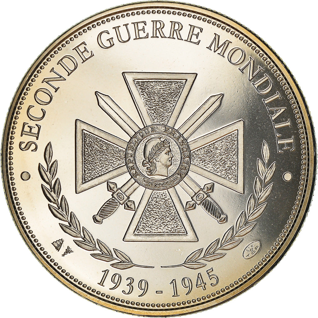 France, Medal, Seconde Guerre Mondiale, D-Day, WAR, MS(65-70), Copper-nickel