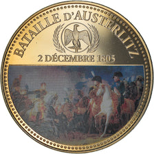France, Medal, Napoléon Ier, Bataille d'Austerlitz, History, MS(65-70)