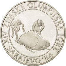 Yougoslavie, 100 Dinara, 1983, SPL, Argent, KM:99