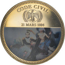 France, Medal, Napoléon Ier, Code Civil (1804), History, MS(65-70)