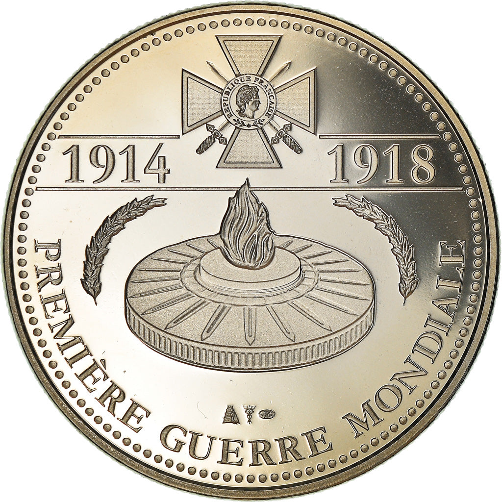 France, Medal, Première Guerre Mondiale, La France Mobilisée, WAR, MS(65-70)