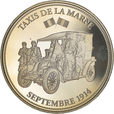 Francia, medalla, Première Guerre Mondiale, Taxis de la Marne, WAR, FDC, Cobre