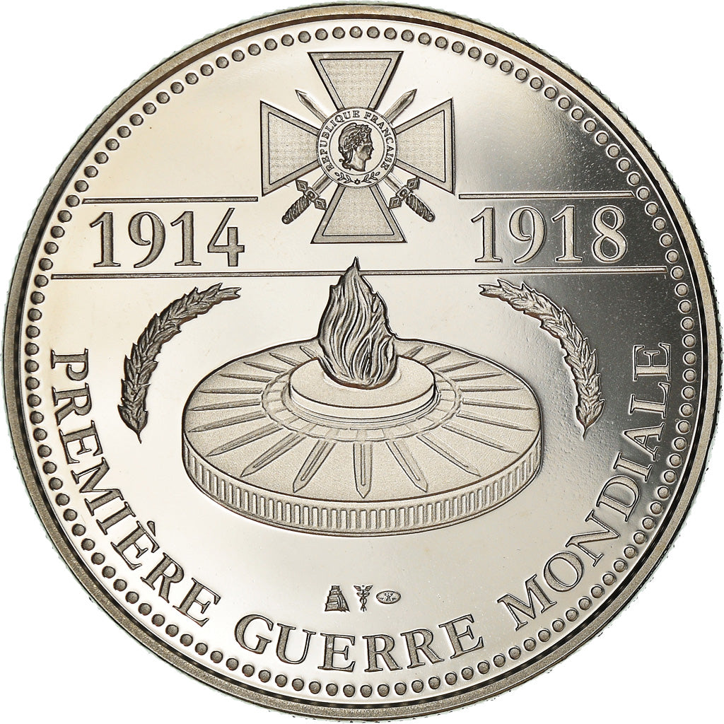 Francia, medalla, Première Guerre Mondiale, Taxis de la Marne, WAR, FDC, Cobre