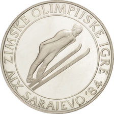 Iugoslavia, 500 Dinara, 1983, SPL, Argento, KM:102