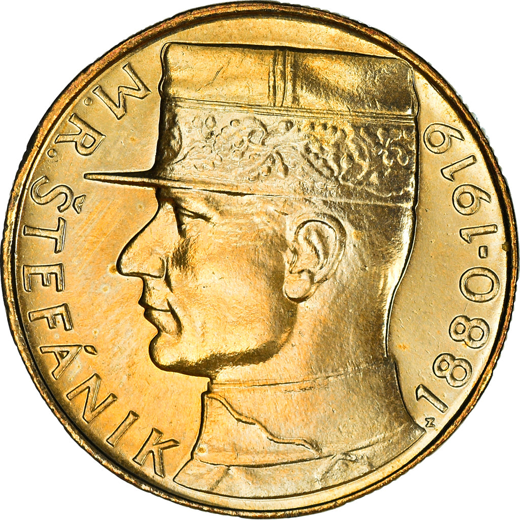 Monnaie, Tchécoslovaquie, 10 Korun, 1991, SPL, Nickel-Bronze, KM:153