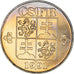 Coin, Czechoslovakia, 5 Korun, 1991, MS(63), Copper-nickel, KM:152