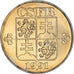 Coin, Czechoslovakia, 2 Koruny, 1991, MS(63), Copper-nickel, KM:148