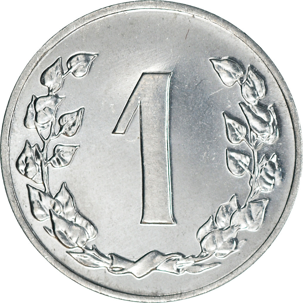 Moneta, Cecoslovacchia, Haler, 1991, SPL, Alluminio, KM:149