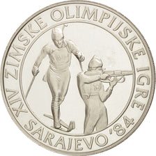Yugoslavia, 500 Dinara, 1983, MS(63), Silver, KM:103