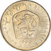 Coin, Czechoslovakia, 5 Korun, 1990, MS(63), Copper-nickel, KM:60