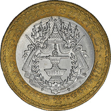Coin, Cambodia, 500 Riels, 1994, MS(64), Bi-Metallic, KM:95