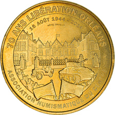 France, Token, Touristic token, 70 Ans de la Libération d'Orléans, 2014, MDP