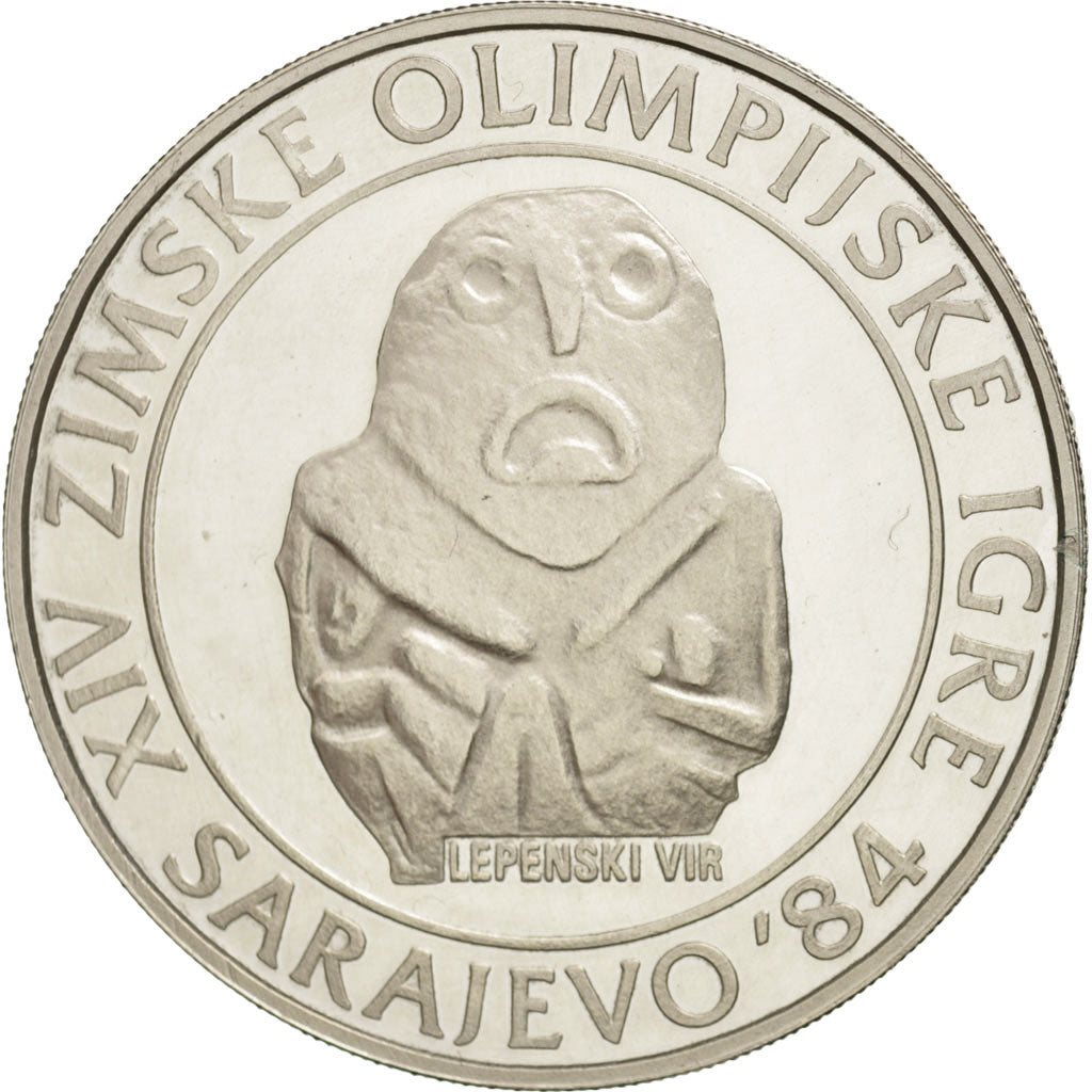 Yugoslavia, 250 Dinara, 1983, MS(63), Silver, KM:100