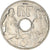 Coin, France, Essai de Prouvé, Grand Module, 25 Centimes, 1913, MS(63), Nickel