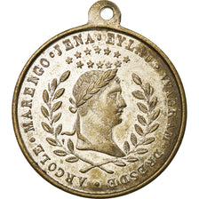 France, Medal, Les Victoires de Napoléon Ier, History, VF(30-35), Copper Plated