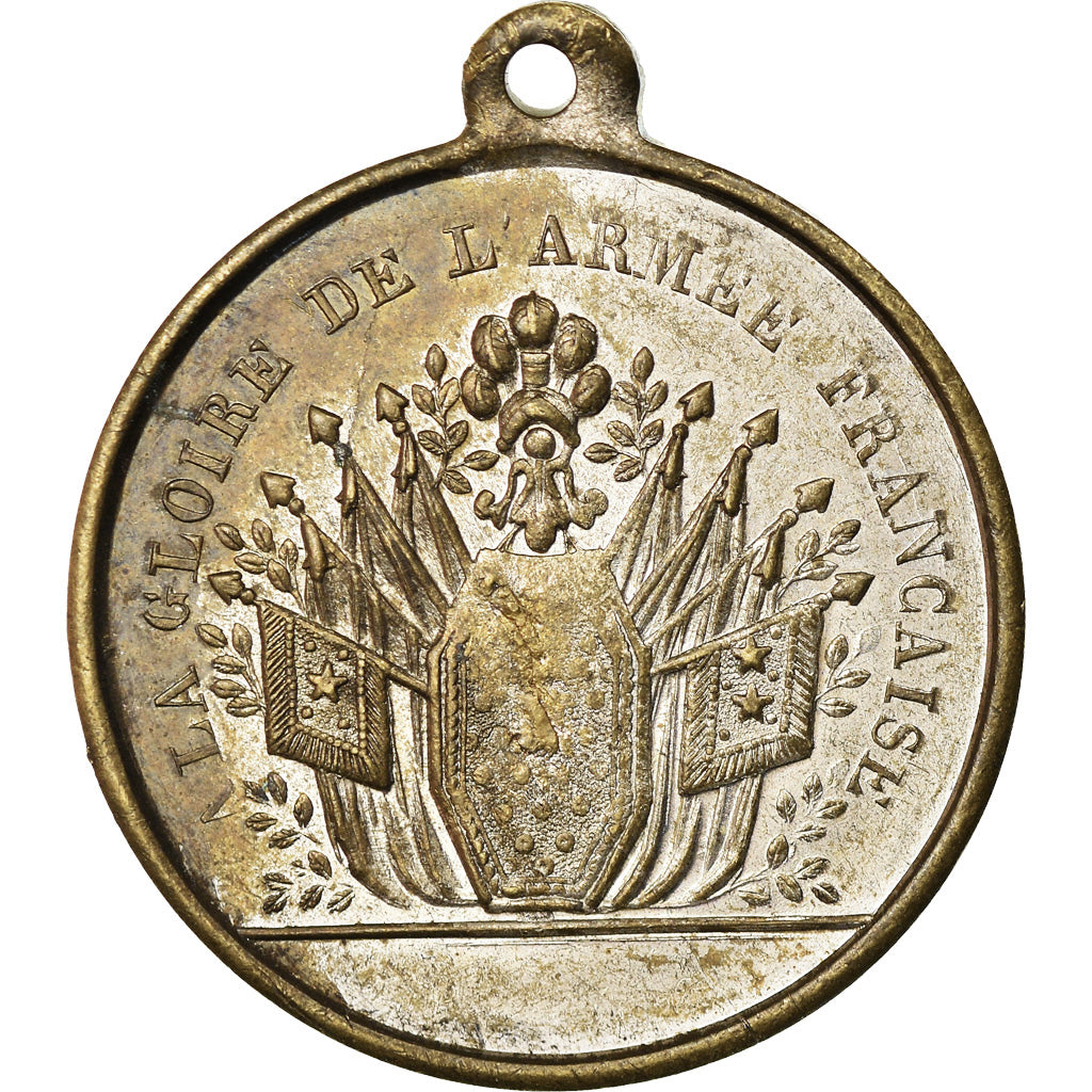 France, Medal, Les Victoires de Napoléon Ier, History, VF(30-35), Copper Plated