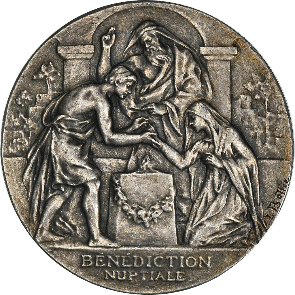 France, Médaille, Mariage, Bénédiction Nuptiale, Religions & beliefs