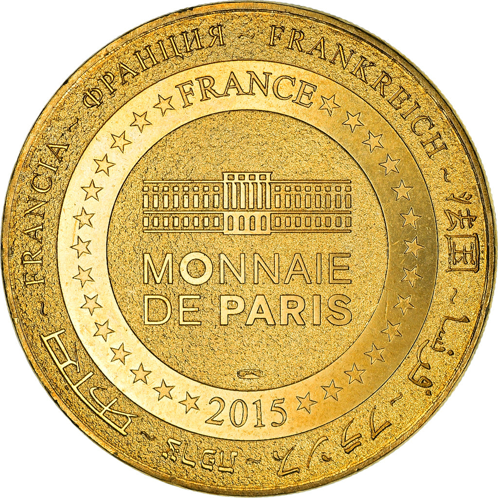 França, Token, Token Turístico, 59/ La Famille Gayant - Douai, 2015, Monnaie