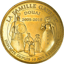 France, Token, Tourist Token, 59/ La Famille Gayant - Douai, 2015, Monnaie de