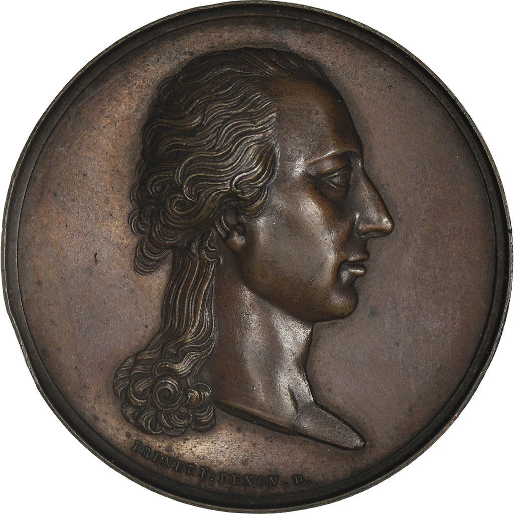 Francia, medalla, Le Prince Ferdinand, Duc de Würtzbourg, Visite la Monnaie