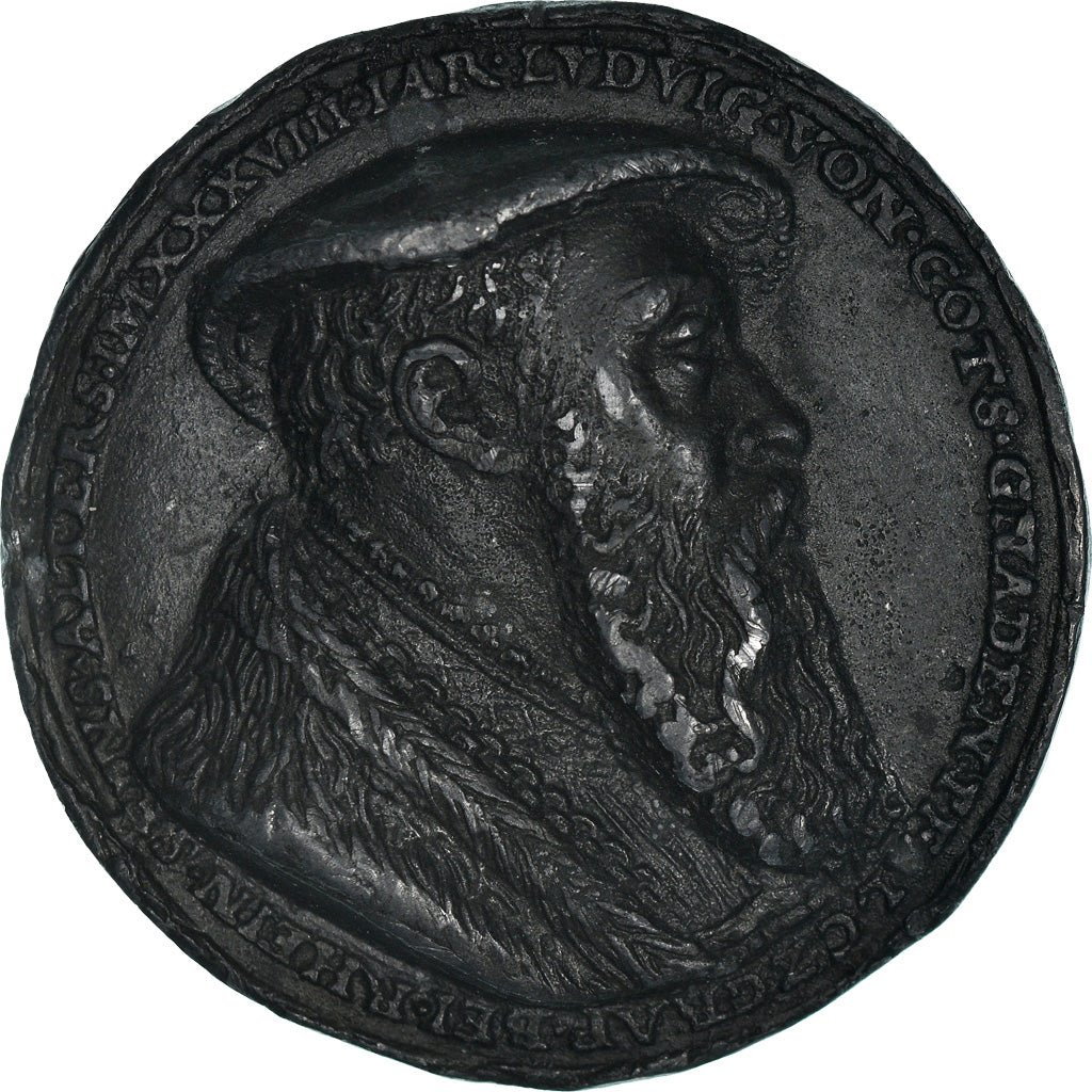 Germany, Medal, Bayern, Duc Louis X de Bavière, History, 1535, Restrike