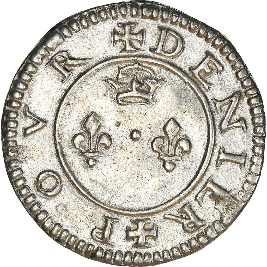 Francia, Love Token, Treizain, Denier bractéate à épouser, SPL-, Argento