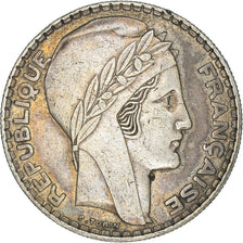Coin, France, Turin, 20 Francs, 1938, Paris, EF(40-45), Silver, KM:879