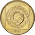 Coin, Yugoslavia, 100 Dinara, 1989, AU(55-58), Brass, KM:134