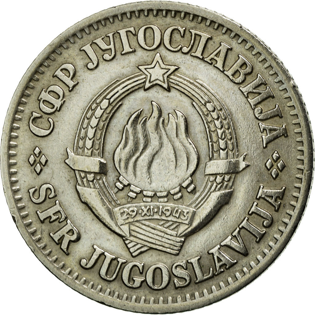 Coin, Yugoslavia, Dinar, 1968, EF(40-45), Copper-nickel, KM:48