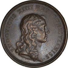 Francia, medalla, Louis XIV, Bataille de Lens, History, 1648, Mauger, MBC+