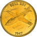 France, Token, Collection Shell, Bell XS1, Aviation, MS(64), Bronze-Aluminium