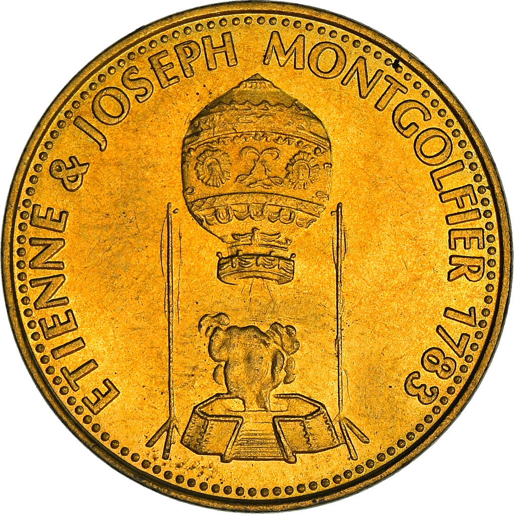 France, Token, Collection Shell, Etienne et Joseph Montgolfier, Aviation