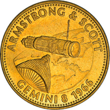 France, Token, Collection Shell, Amstrong et Scott, Gemini 8, Aviation, MS(64)