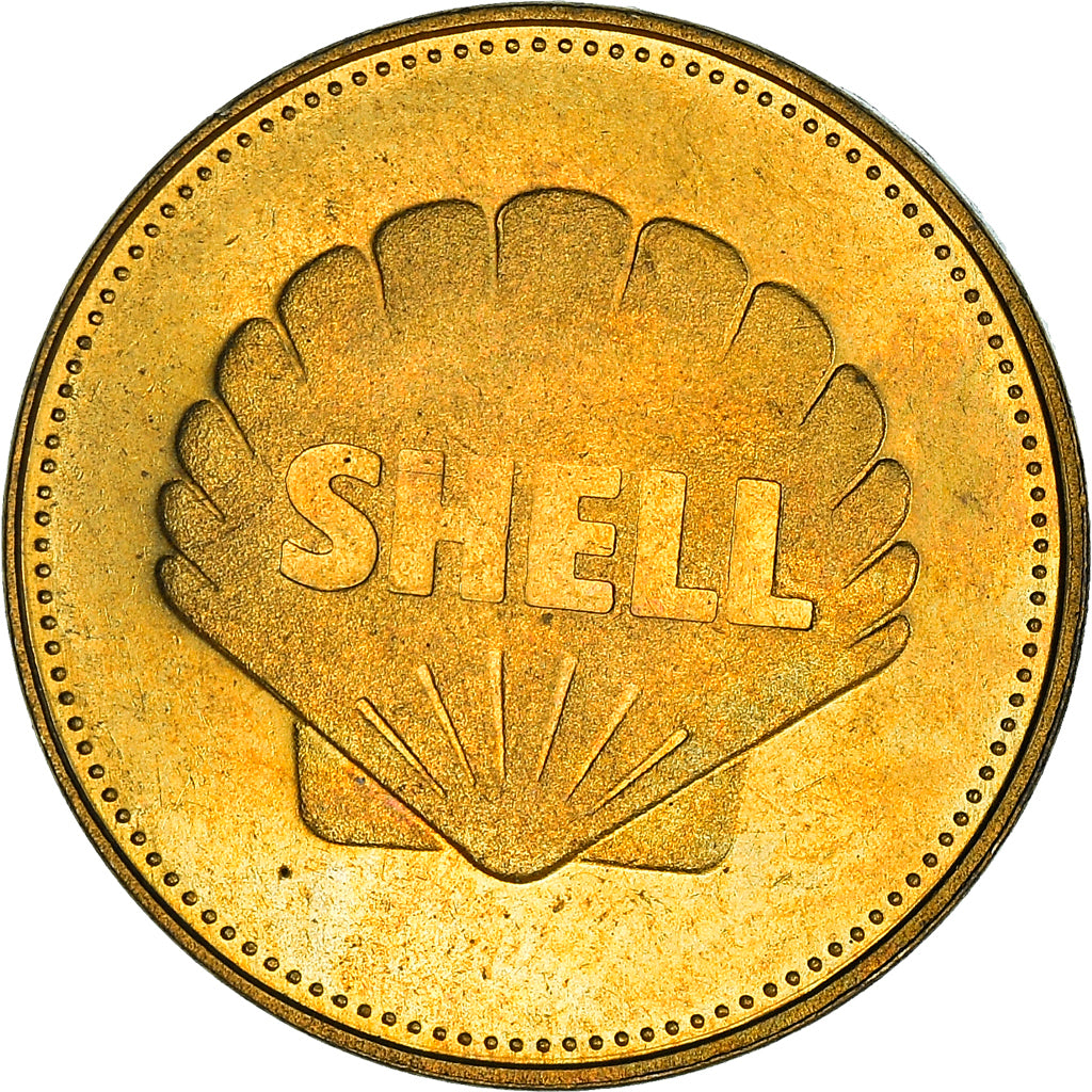France, Token, Collection Shell, Amstrong et Scott, Gemini 8, Aviation, MS(64)