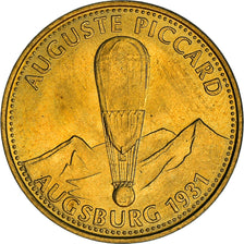 France, Token, Collection Shell, Auguste Piccard, Aviation, MS(64)