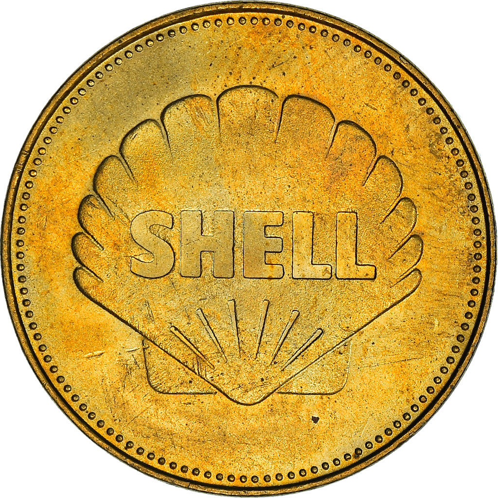 Francia, Token, Collection Shell, Yuri Gagarin, Vostok 1, Aviation, SC+, Bronce