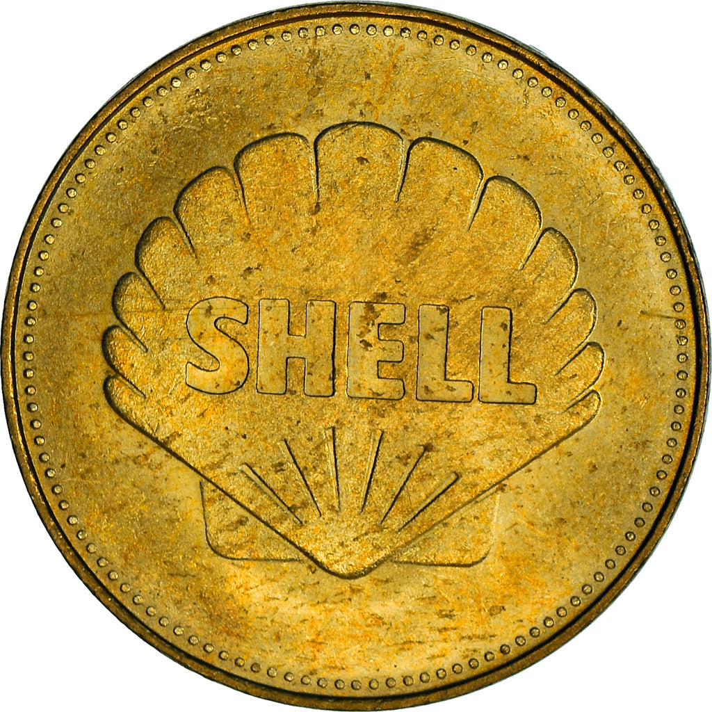 France, Token, Collection Shell, Wernher von Braun, Aviation, MS(64)
