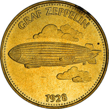 França, Token, Collection Shell, Graf Zeppelin, Aviação, MS(63)