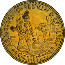 France, Token, Apollo 11, Amstrong, Aldrin, Collins, Aviation, MS(63)