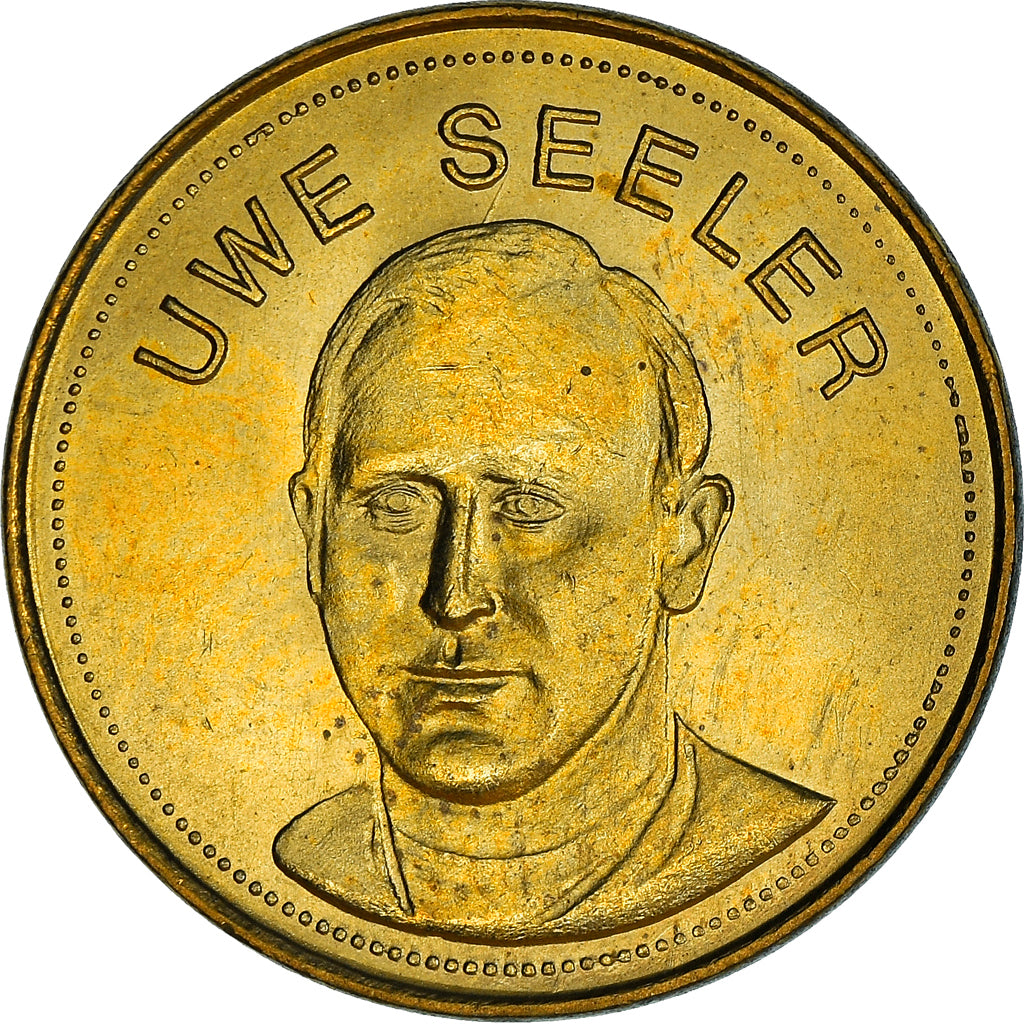 Germany, Token, Shell, Traum-Elf, Football, Uwe Seeler, 1969, MS(64)