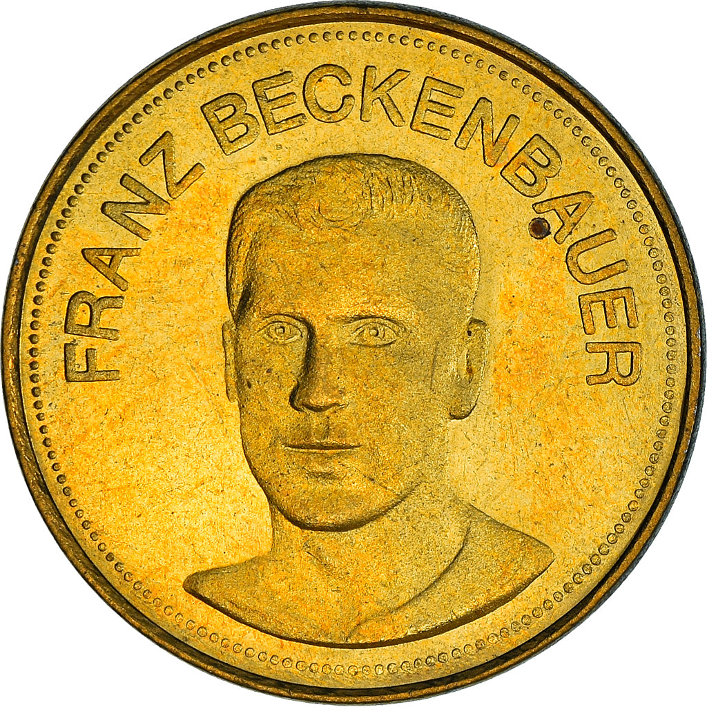 Deutschland, Token, Shell, Traum-Elf, Football, Franz Beckenbauer, 1969, UNZ+