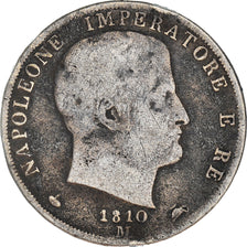 Münze, Italien Staaten, KINGDOM OF NAPOLEON, Napoleon I, 2 Lire, 1810, Milan
