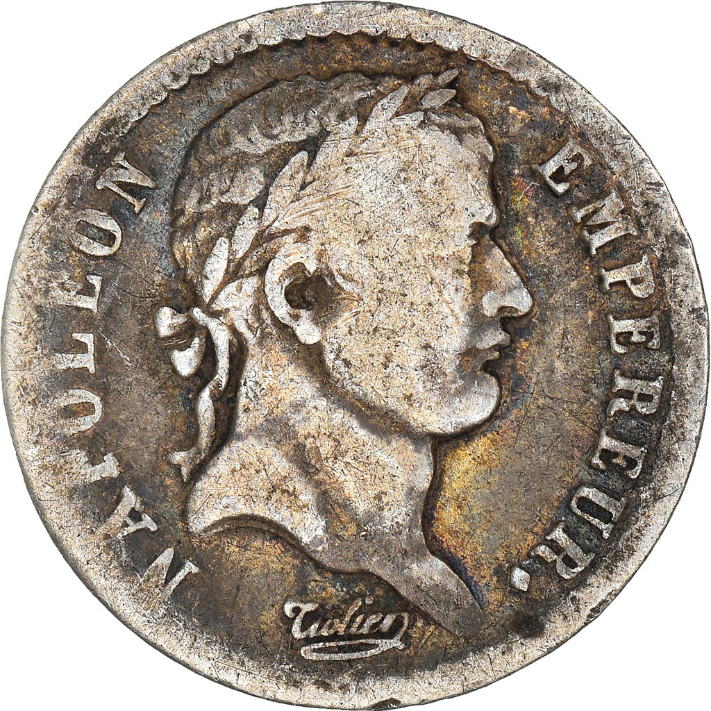 Munten, Frankrijk, Napoléon I, 1/2 Franc, 1813, Paris, FR, Zilver, KM:691.1