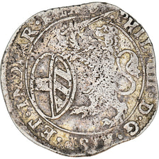 Munten, Lage Spaanse landen, BRABANT, Escalin, 1622, Antwerp, FR+, Zilver