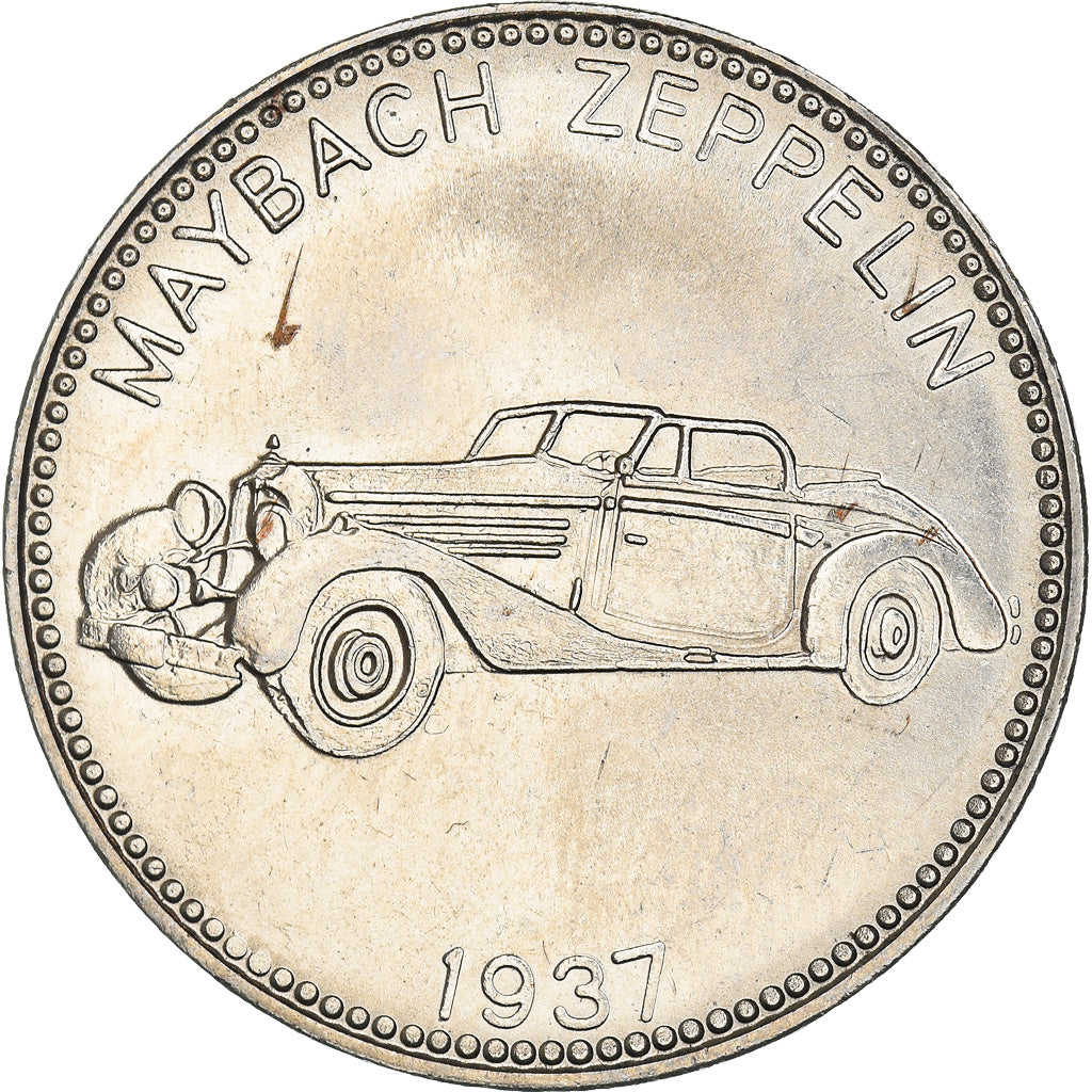 Alemania, Token, Shell, Maybach Zeppelin, Automobile, SC, Cobre - níquel