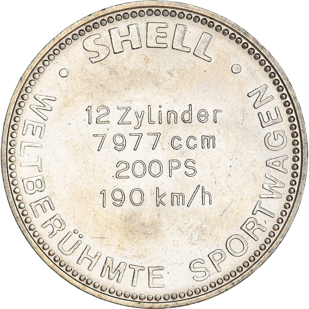 Alemania, Token, Shell, Maybach Zeppelin, Automobile, SC, Cobre - níquel
