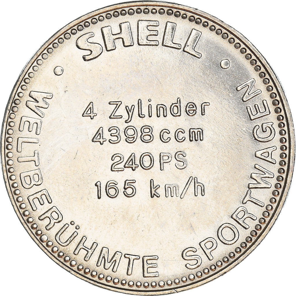 Deutschland, Token, Shell, Bentley 4,5 Liter, Automobile, UNZ, Copper-nickel