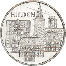 Germany, Token, Hilden, Geography, 1980, AU(55-58), Cupro-Aluminium